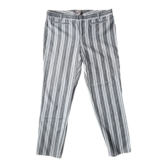 Banana Republic striped slackes. 10 - Picture 2 of 5